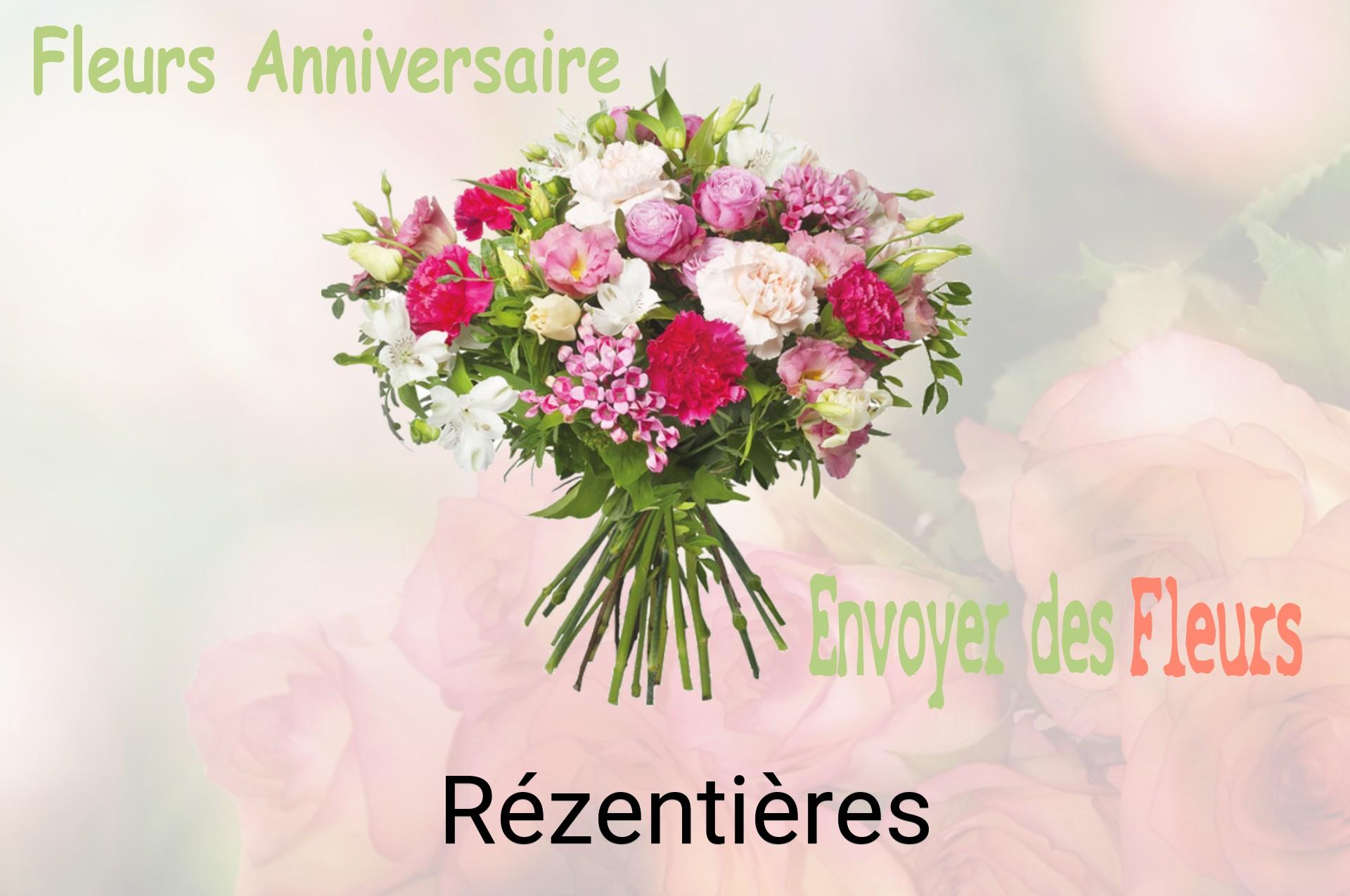 Bouquet de fleurs d’anniversaire livré à Rézentières